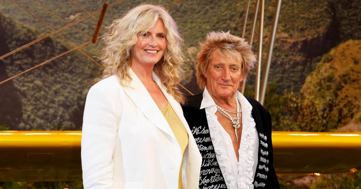 Photo of Rod Stewart and Penny Lancaster