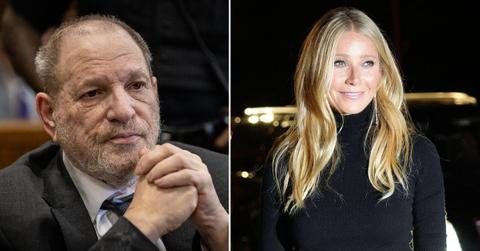 Split photo of Harvey Weinstein, Gwyneth Paltrow