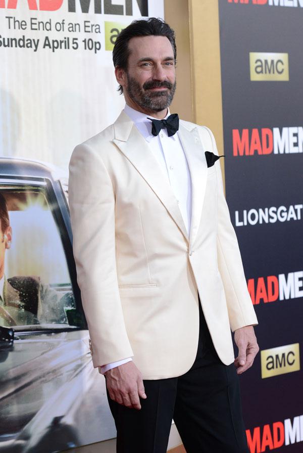 Jon Hamm Rehab -- 'Mad Men' Black & Red Ball