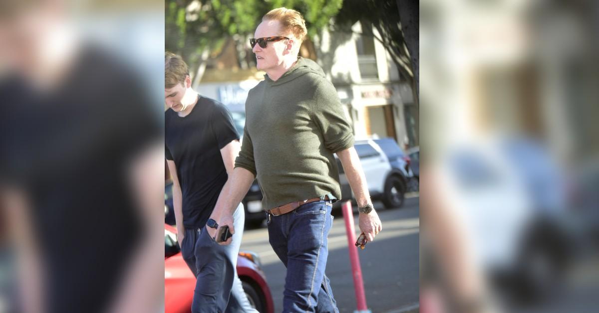 conan obrien lunch with son sam