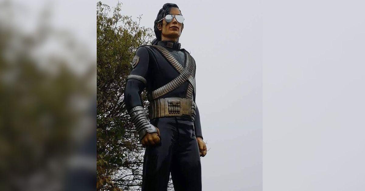 michael jackson statue