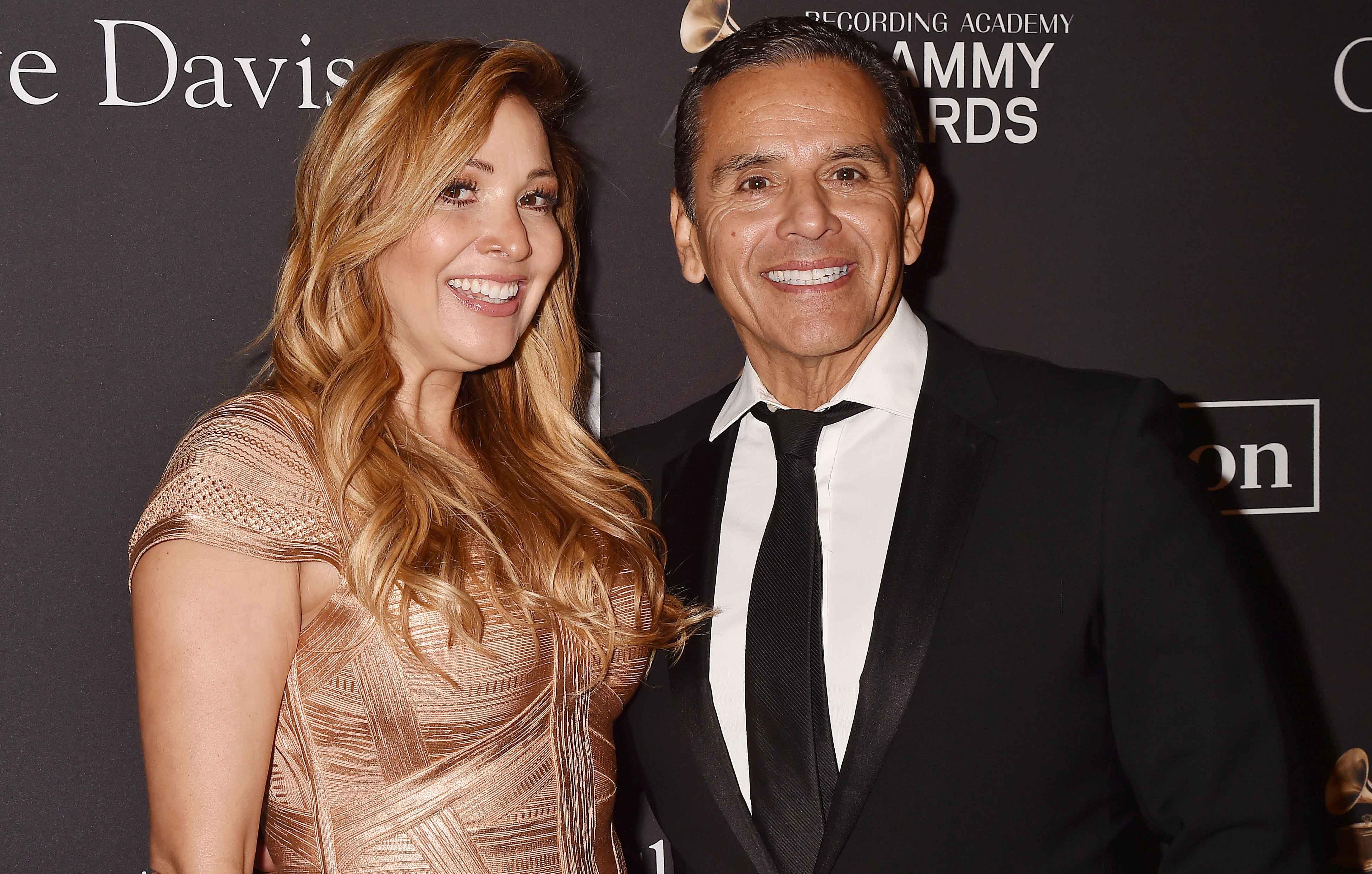 ex la mayor antonio villaraigosa his wife patricia