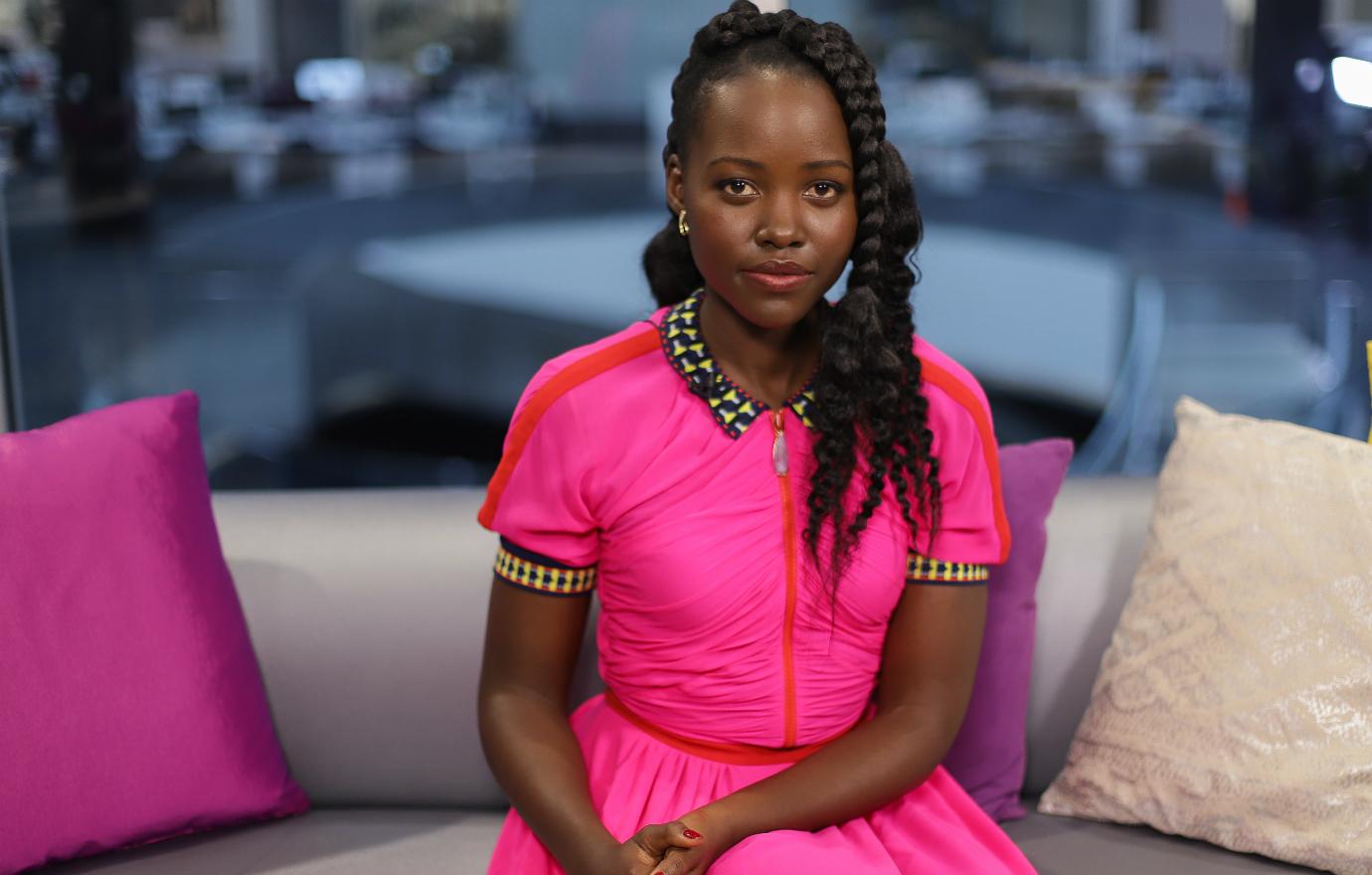 Lupita Nyong'o attends Mujeres Imparables Fireside Chat at Telemundo Center in support of 'Us' on March 21, 2019 in Miami, Florida.