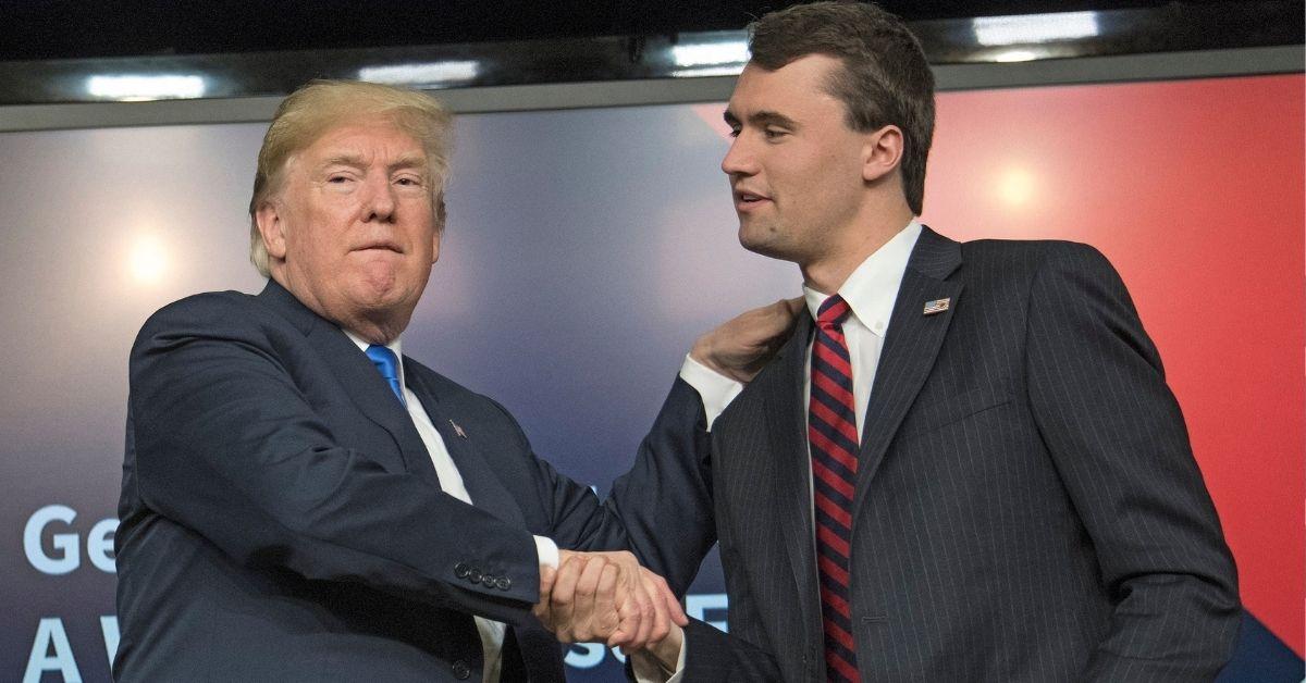picture of Donald Trump and Charlie Kirk