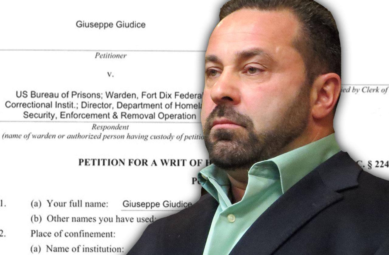 //joe giudice prison sentence early release date alcohol program deportation hearing pp