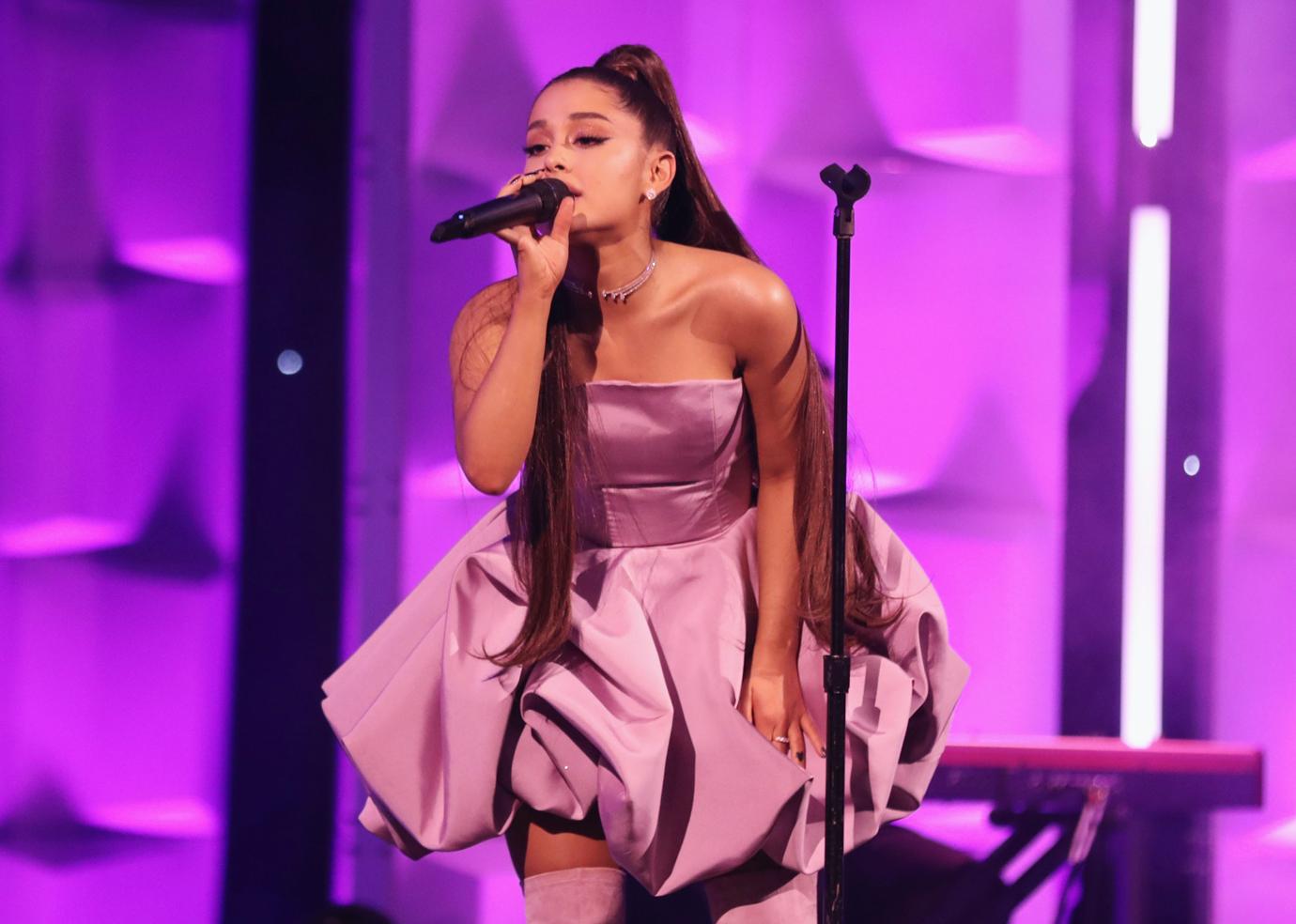 Ariana Grande attends Billboard's 13th Annual Women in Music