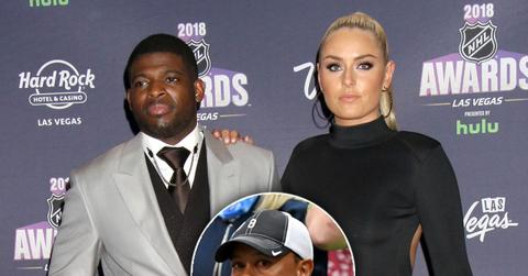 lindsey vonn dating nhl player pk subban tiger woods split