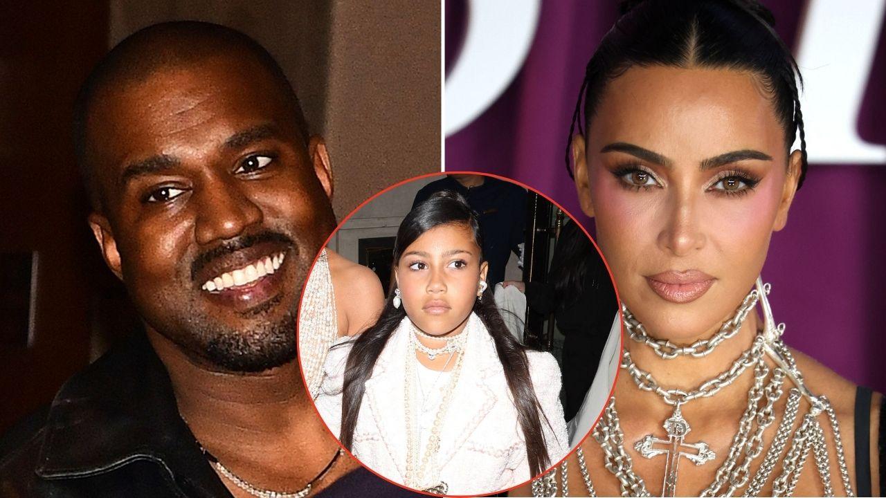 Kanye West has clashed with Kim Kardashian over North West's upbringing and her mature style