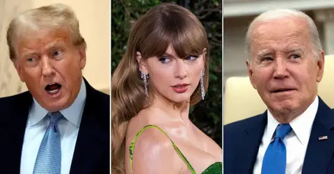 donald trump takes credit for taylor swifts wealth and success