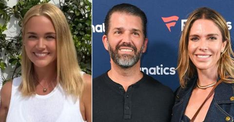 split image of Vanessa Trump / Don Jr. and Bettina Anderson