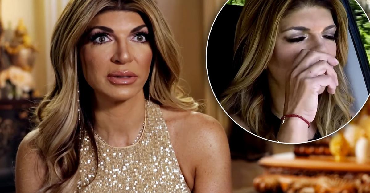 'RHONJ' Teresa Giudice Cries While Visiting Husband Joe In Jail