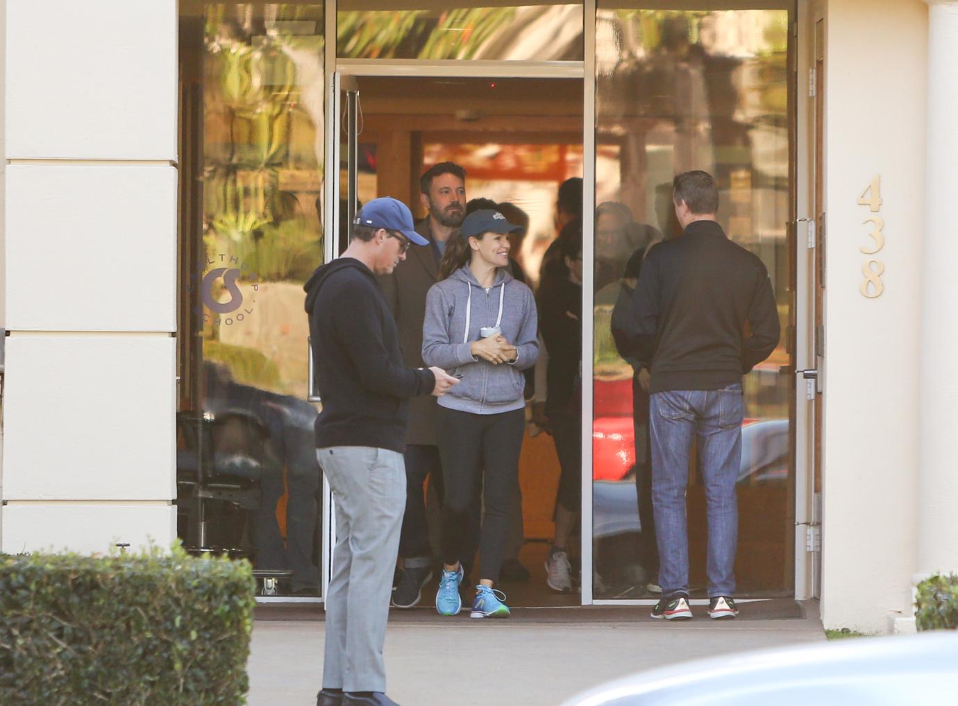 Ben Affleck & Jen Garner With Their Son On Halloween Days After His Relapse