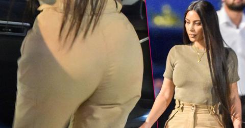 Kim Kardashian Date Night With Kanye Cargo Pants