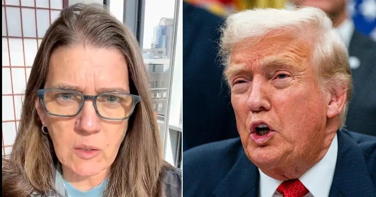 photo of mary trump and donald trump