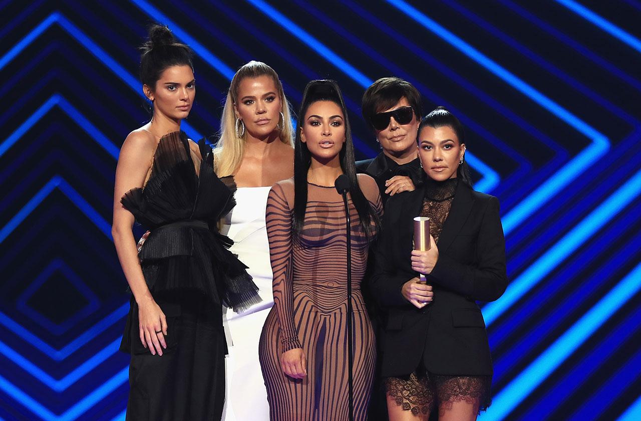 Kim Kardashian People Choice Awards California Fire