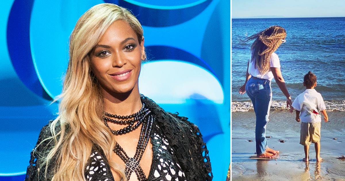Beyonce Shares Personal Photos of Kids Blue Ivy and Sir In Instagram Post