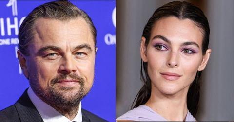 Composite picture Leonardo DiCaprio and Vittoria Ceretti.