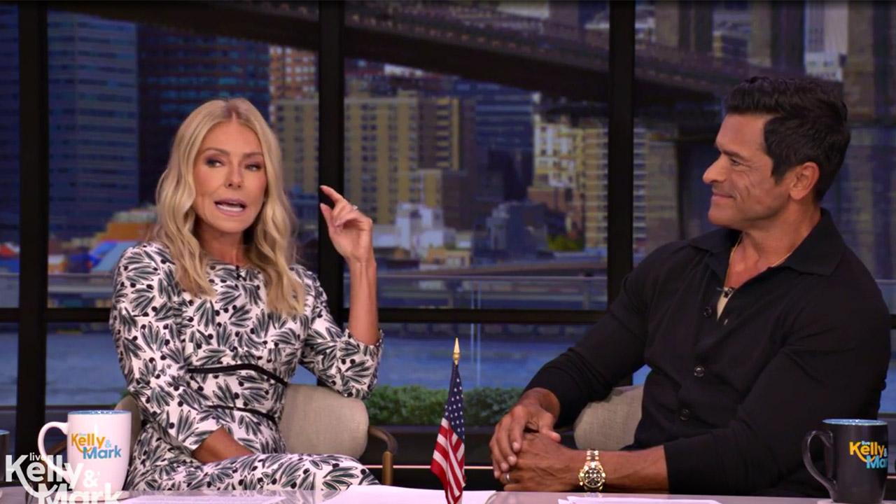 Kelly Ripa admitted that she was bad at tennis on 'Live'.