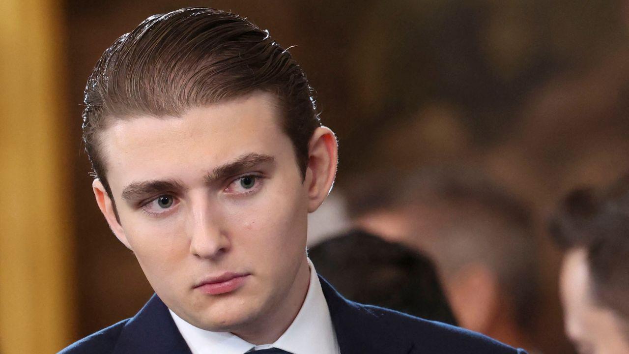 A photo of Barron Trump