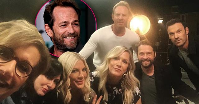 ‘Beverly Hills, 90210’Cast Reunites After Luke Perry’s Death
