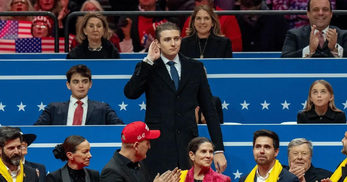 photo of Barron Trump