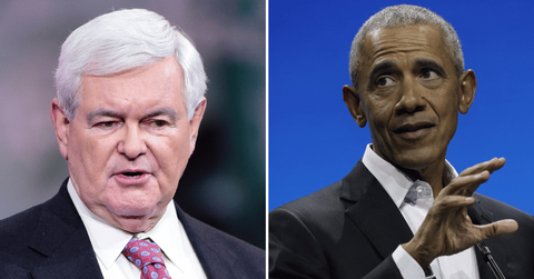 newt gingrich suggests obama runs biden admin