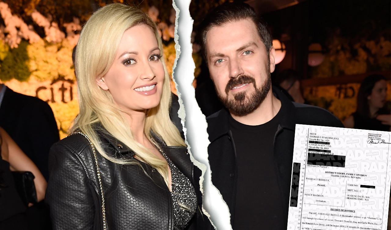 Holly Madison Finalizes Divorce From Pasquale Rotella — See The Court