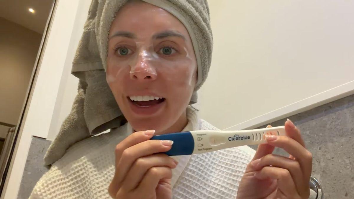 image of The OnlyFans star revealed she used a silicone baby bump as part of her 'rage bait' strategy.