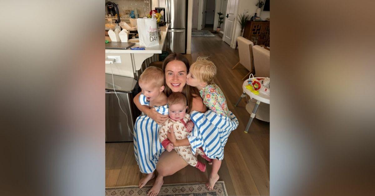 Whitney Leavitt has three kids.