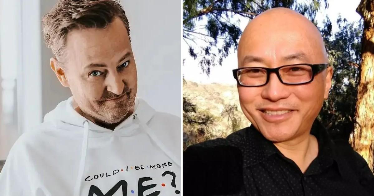 Photo of Matthew Perry, Kenneth Iwamasa