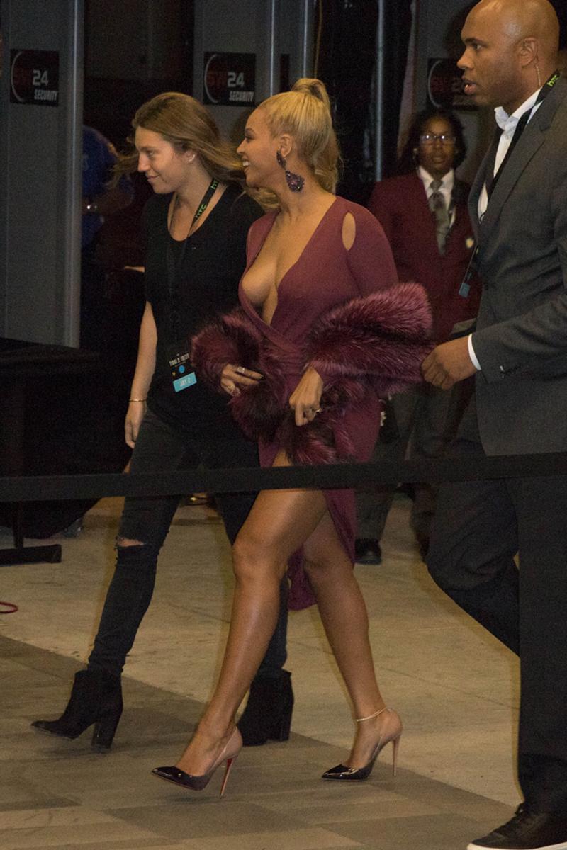 Beyonce Boobs Cleavage Dress Tidal