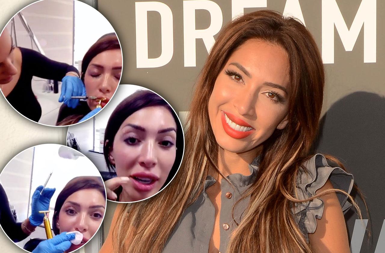 Kopying Kylie? Farrah Removes Lip Fillers After Botched Plastic Surgery(01)