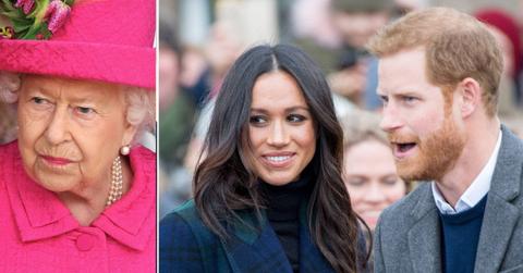 Photo of Queen Elizabeth, Meghan Markle, Prince Harry