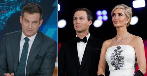 split image of Michael Kosta / Jared Kushner and Ivanka Trump