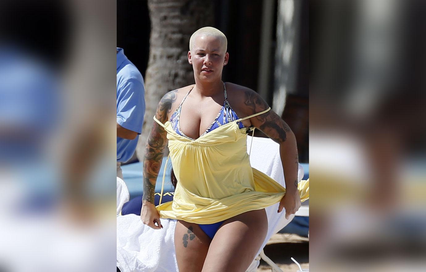 Amber Rose Caught With A Case Of Butt Fakery? See Her Humiliating