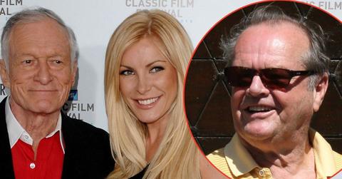 picture of Hugh Hefner, Crystal Hefner and Jack Nicholson
