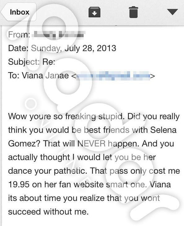 selena catfish email