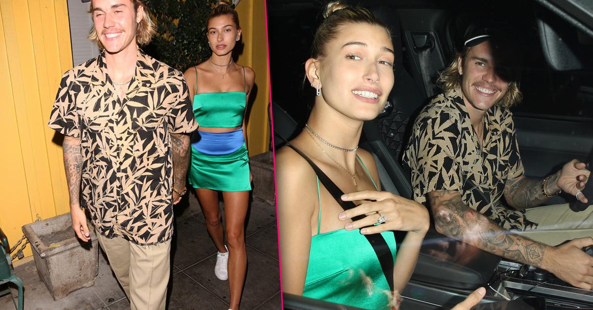 Loved-Up! Justin Bieber And Hailey Baldwin Enjoy West Hollywood Date Night