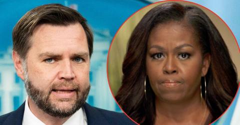 Photo of JD Vance and Michelle Obama