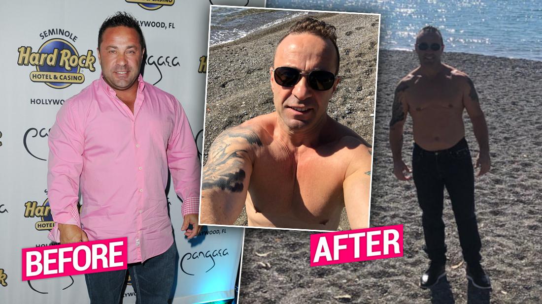 Shirtless Joe Giudice Shows Off Major Weight Loss