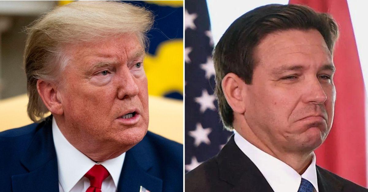 Trump Lashes Out At Ron DeSantis After He Weighs In On Ex-Prez's Possible Arrest