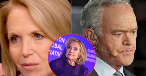 Photo of Katie Couric, Hillary Clinton , Scott Pelley
