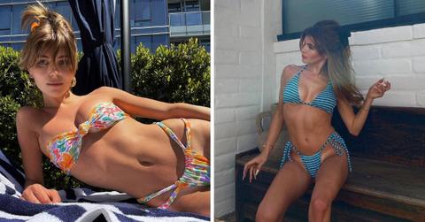 Split photos of Olivia Jade Giannulli