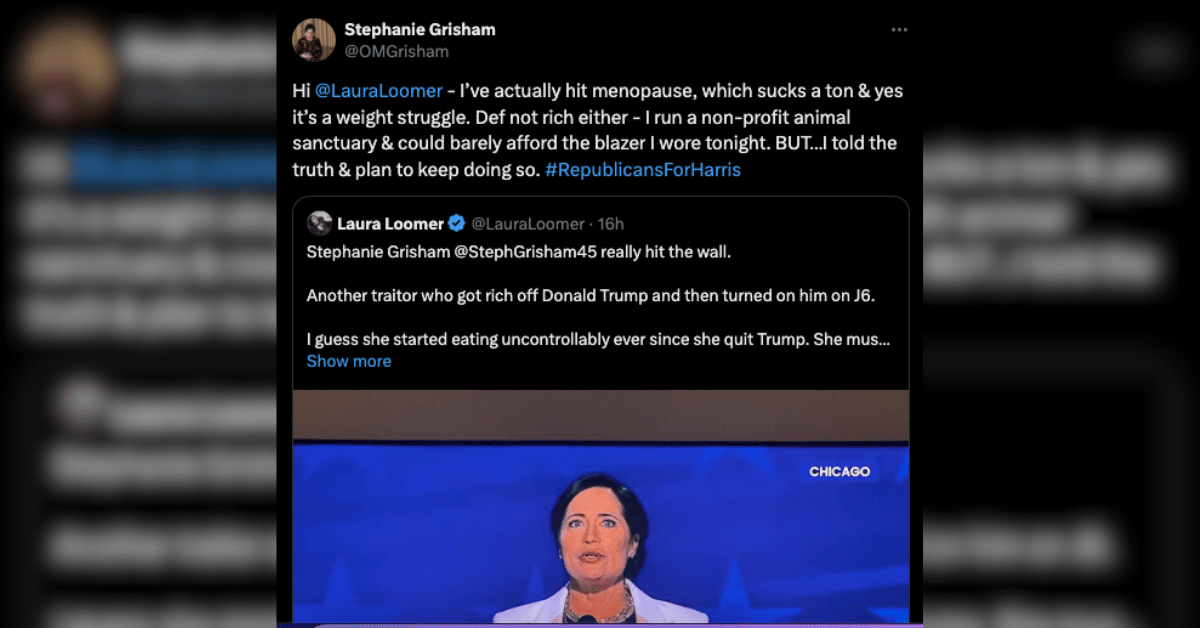 stephanie grisham fires back laura loomer