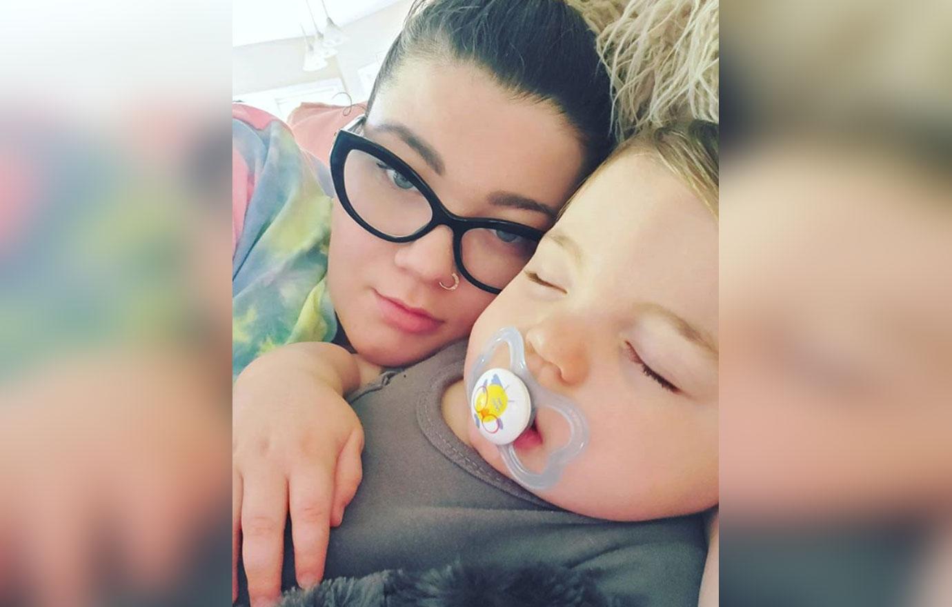 ‘teen Mom Ogs Amber Portwood Has Supervised Visit With Son After