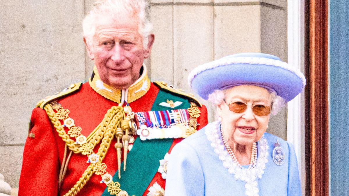 Photo of Queen Elizabeth II and Prince Charles