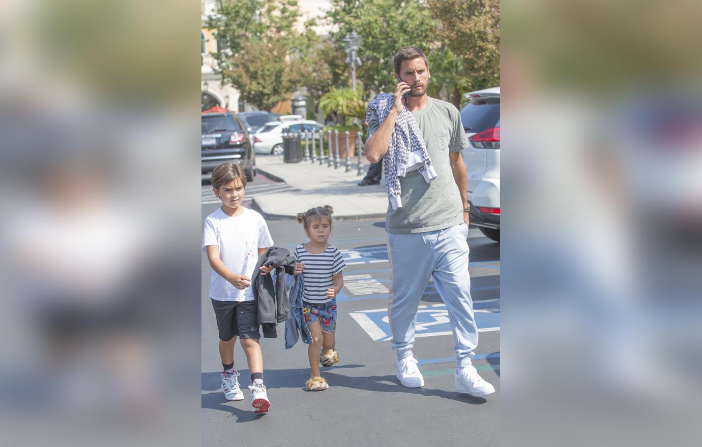 Scott Disick Hospitalized Custody Kids Kourntey Kardashian