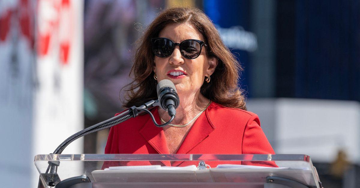 kathy hochul abuse power secure luxury suite buffalo bills nfl game