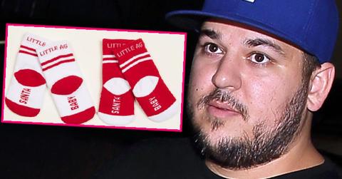 Rob Kardashian Daughter Dream Making Money Socks Christmas Video