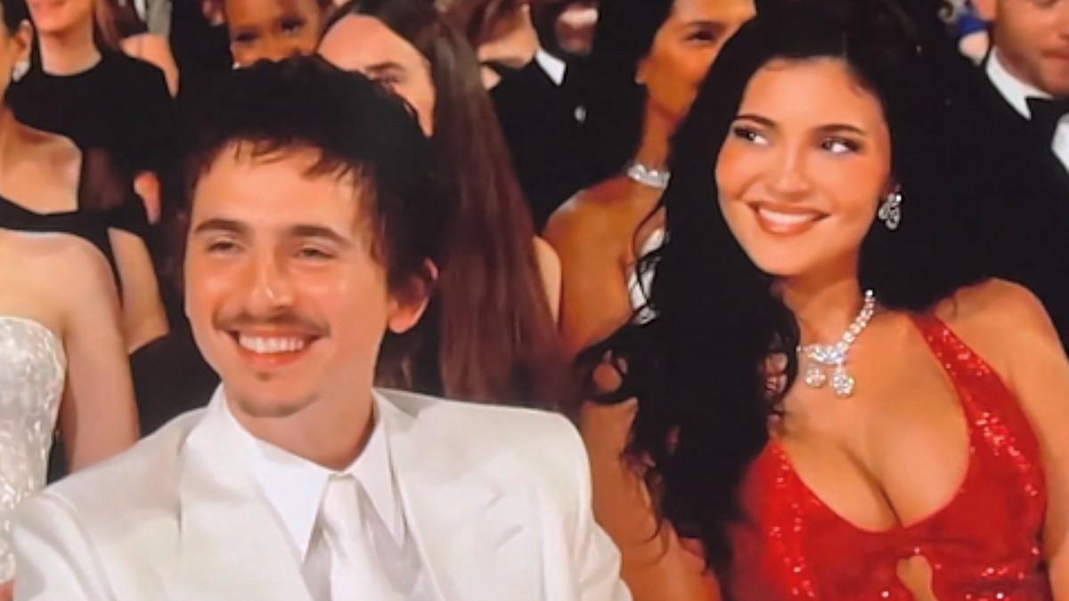 Photo of Timothée Chalamet and Kylie Jenner 